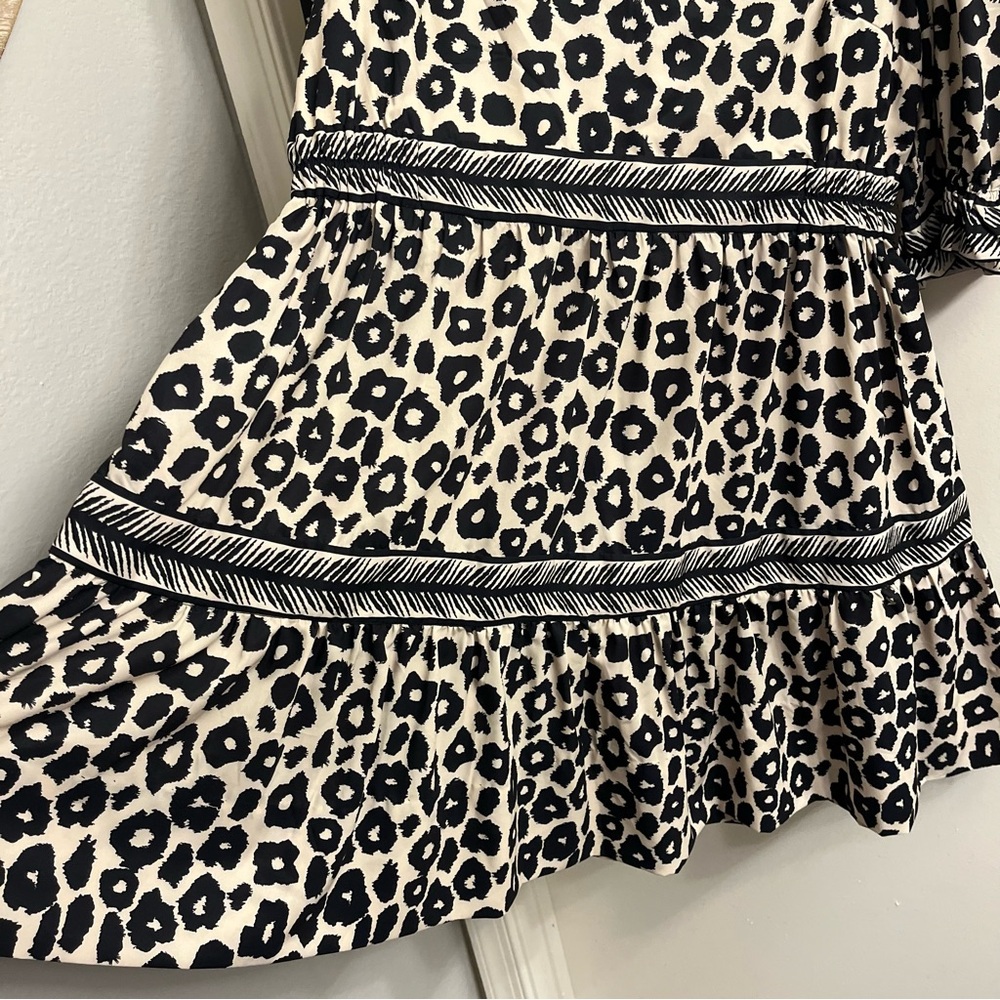 Gretchen Scott Teardrop Dress Cheetah Print XL - Picture 5 of 14